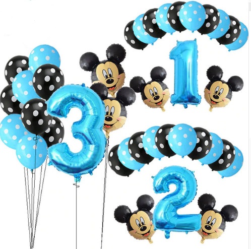 Mickey 13 darabos lufi szett / Első szülinap/